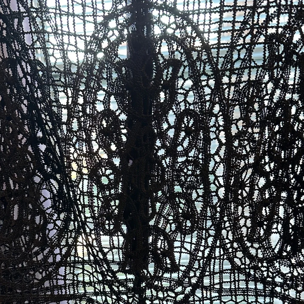 Lane Bryant Black Lace Blouse - Picture 7 of 9